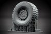 ScaleX WM 35006S KOZAK 2 Sagged wheel set (for ICM) 1/35